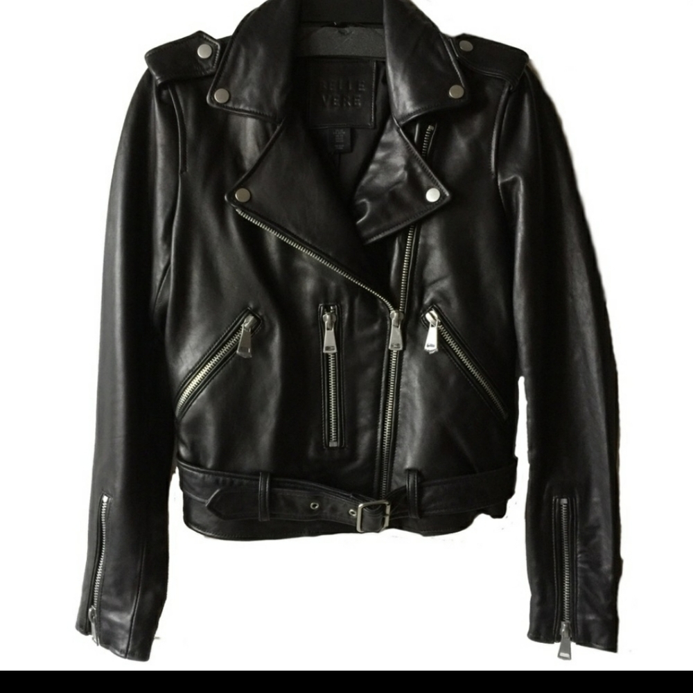 Belle vere leather jacket